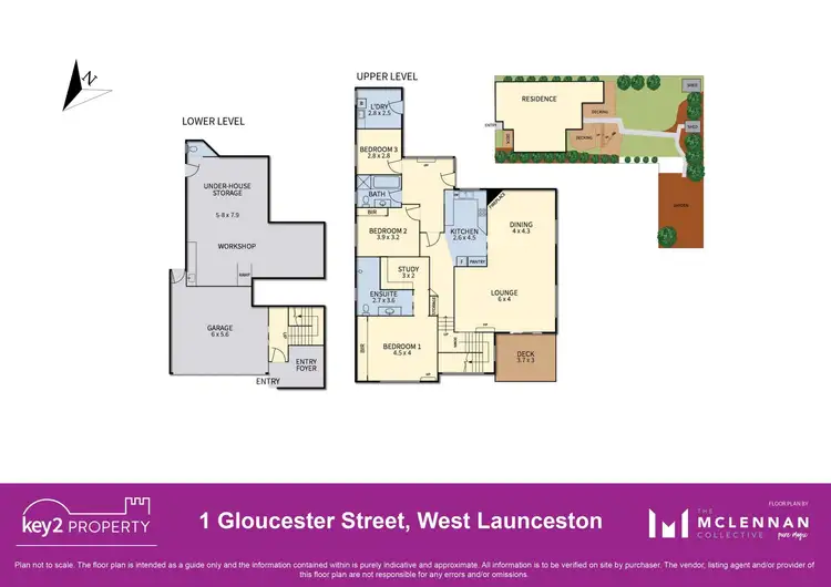 Floorplan of Homely house listing, 1 Gloucester Street, West Launceston TAS 7250