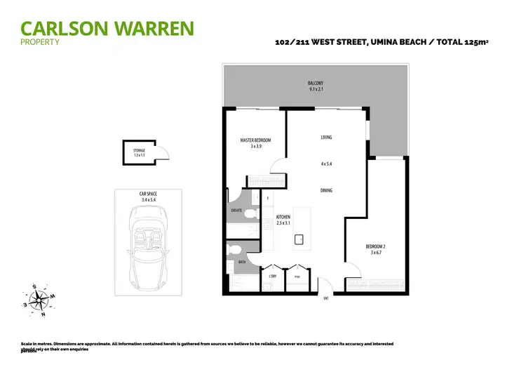 Floorplan of Homely apartment listing, 102/211-213 West Street, Umina Beach NSW 2257