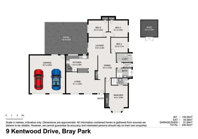 Floorplan of Homely house listing, 9 Kentwood Drive, Bray Park QLD 4500
