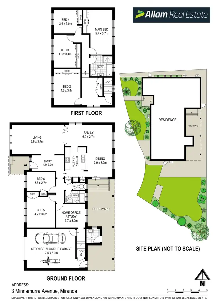 Floorplan of Homely house listing, 3 Minnamurra Avenue, Miranda NSW 2228