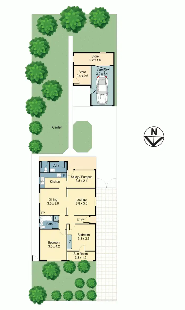 Floorplan of Homely house listing, 21 Clisdell Avenue, Canterbury NSW 2193