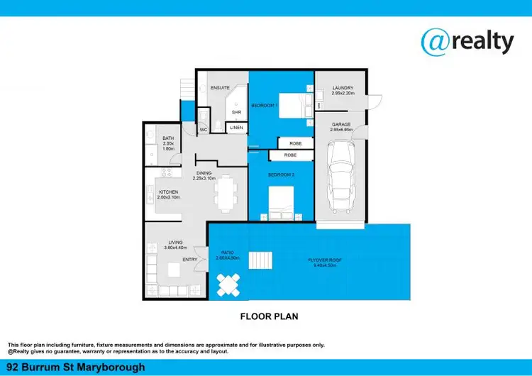 Floorplan of Homely house listing, 18 Burrum Street, Maryborough QLD 4650