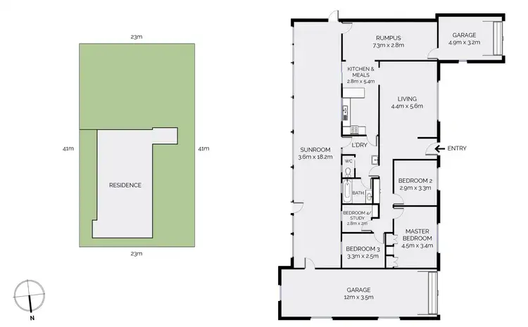 Floorplan of Homely house listing, 47 Frome Street, Raglan NSW 2795