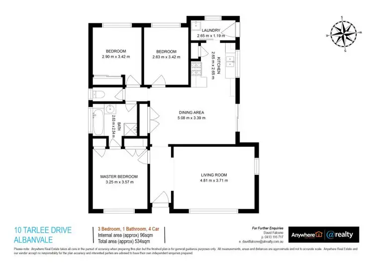 Floorplan of Homely house listing, 10 Tarlee Drive, Albanvale VIC 3021