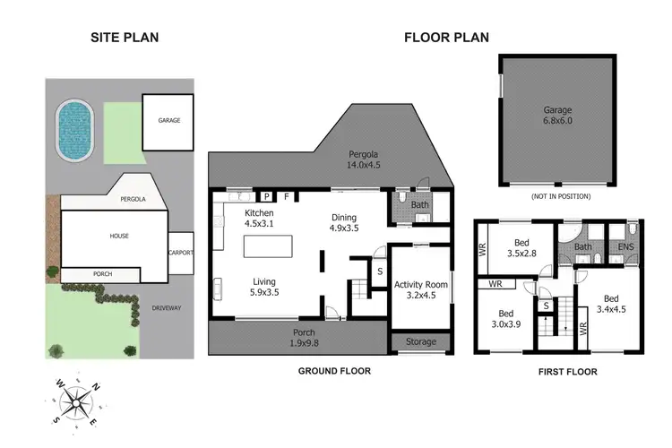 Floorplan of Homely house listing, 19 Menzies Circuit, St Clair NSW 2759