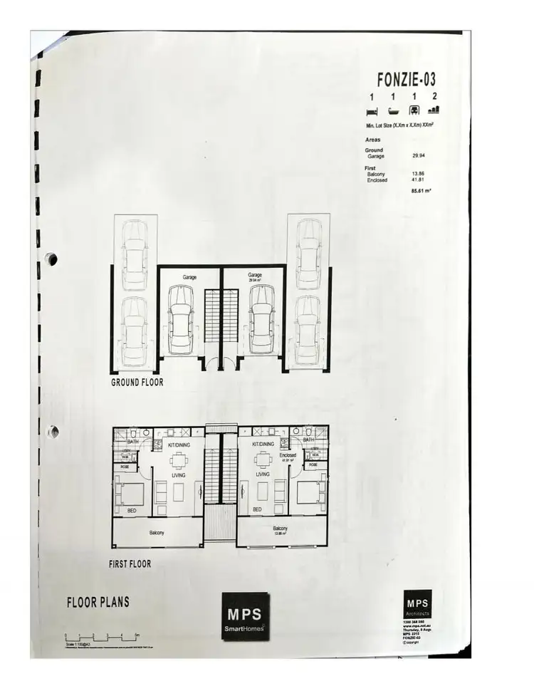 Floorplan of Homely townhouse listing, 2/10 Banksia Road, Coomera QLD 4209