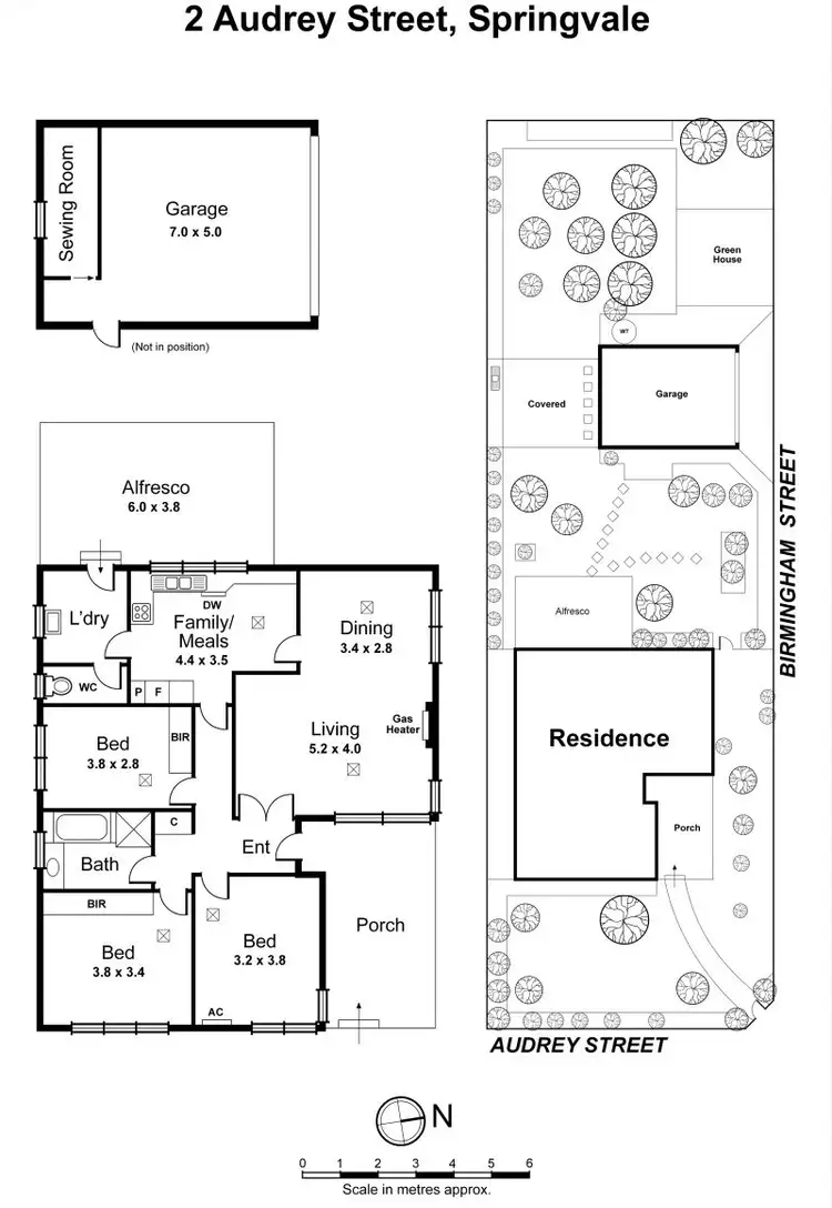 Floorplan of Homely house listing, 2 Audrey Street, Springvale VIC 3171