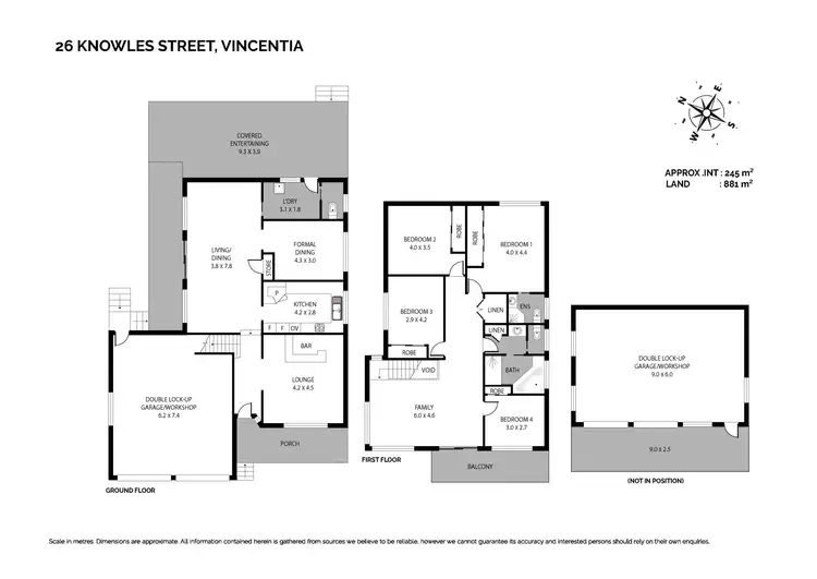 Floorplan of Homely house listing, 26 Knowles Street, Vincentia NSW 2540