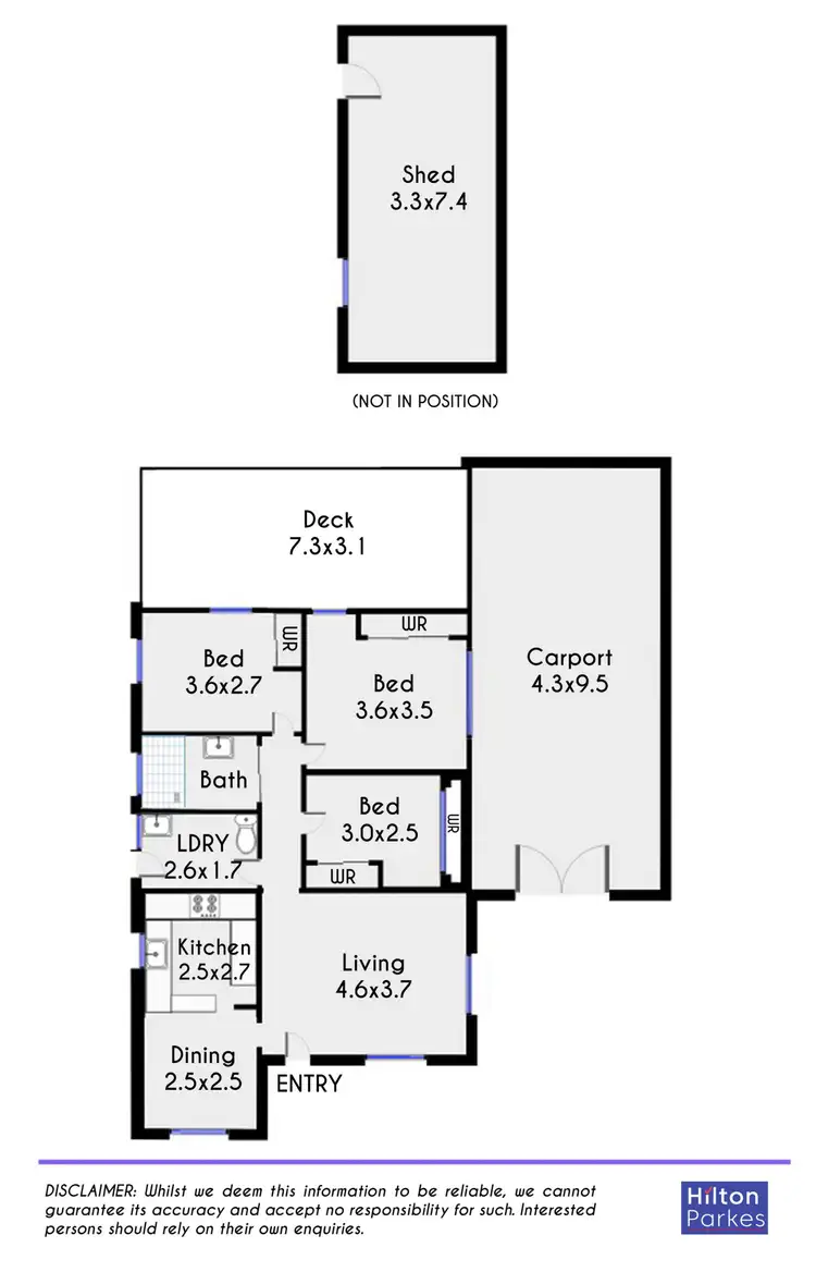 Floorplan of Homely house listing, 7 Hagen Place, Whalan NSW 2770