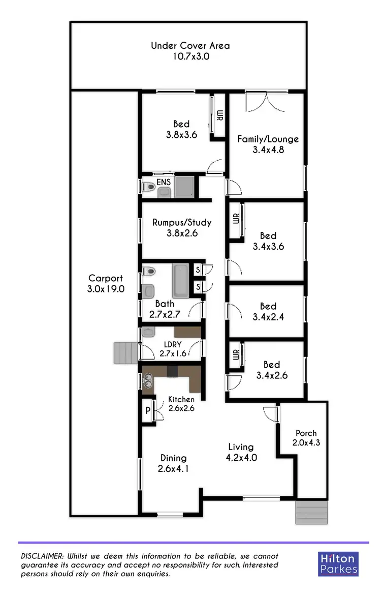 Floorplan of Homely house listing, 48 Mariana Crescent, Lethbridge Park NSW 2770
