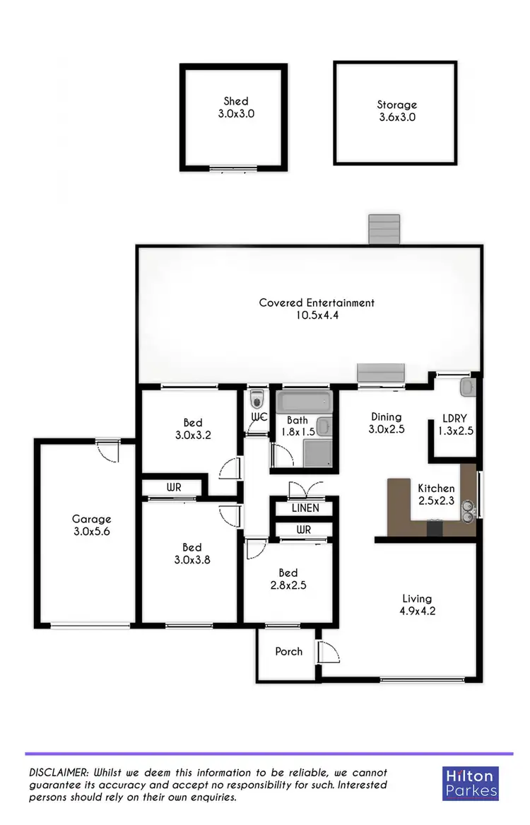 Floorplan of Homely house listing, 17 Carroll Crescent, Plumpton NSW 2761