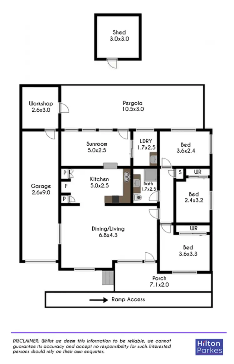 Floorplan of Homely house listing, 10 Tarawa Road, Lethbridge Park NSW 2770