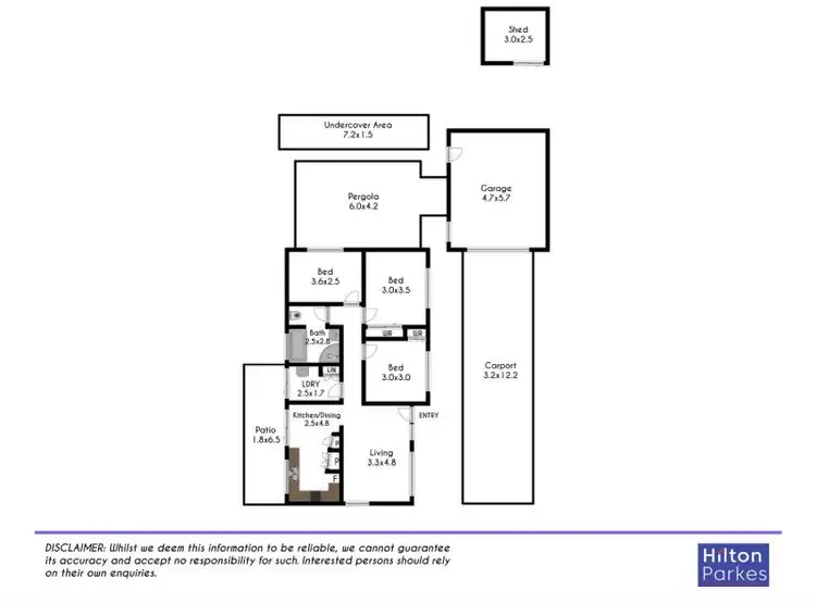 Floorplan of Homely house listing, 43 Alroy Crescent, Hassall Grove NSW 2761