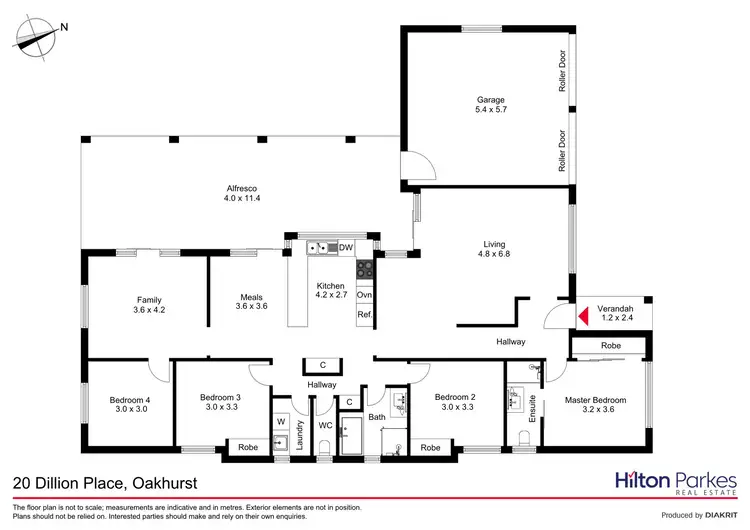 Floorplan of Homely house listing, 20 Dillon Place, Oakhurst NSW 2761