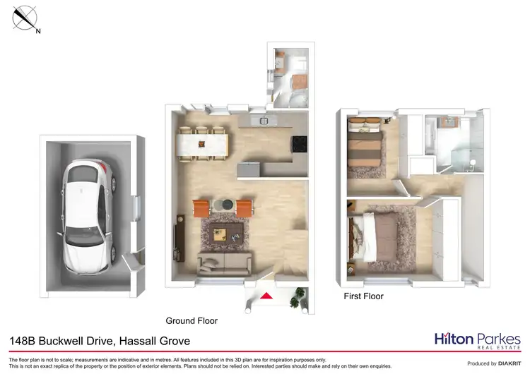 Floorplan of Homely house listing, 148B Buckwell Drive, Hassall Grove NSW 2761