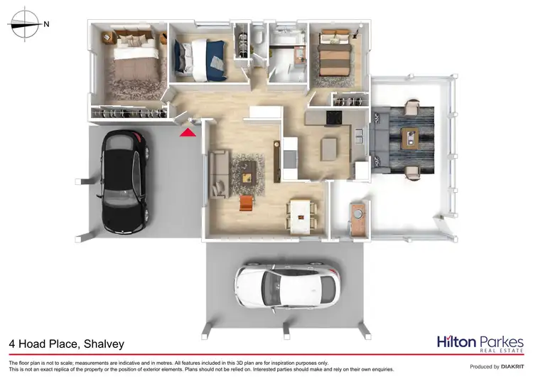 Floorplan of Homely other listing, 4 Hoad Place, Shalvey NSW 2770