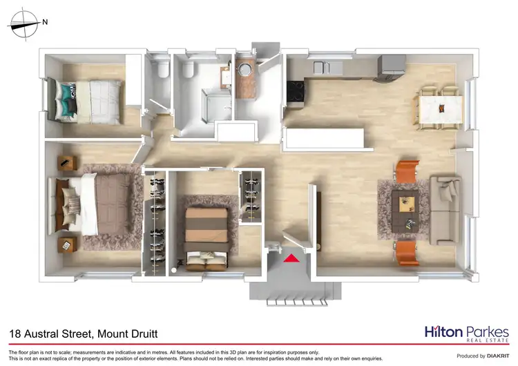 Floorplan of Homely house listing, 18 Austral Street, Mount Druitt NSW 2770