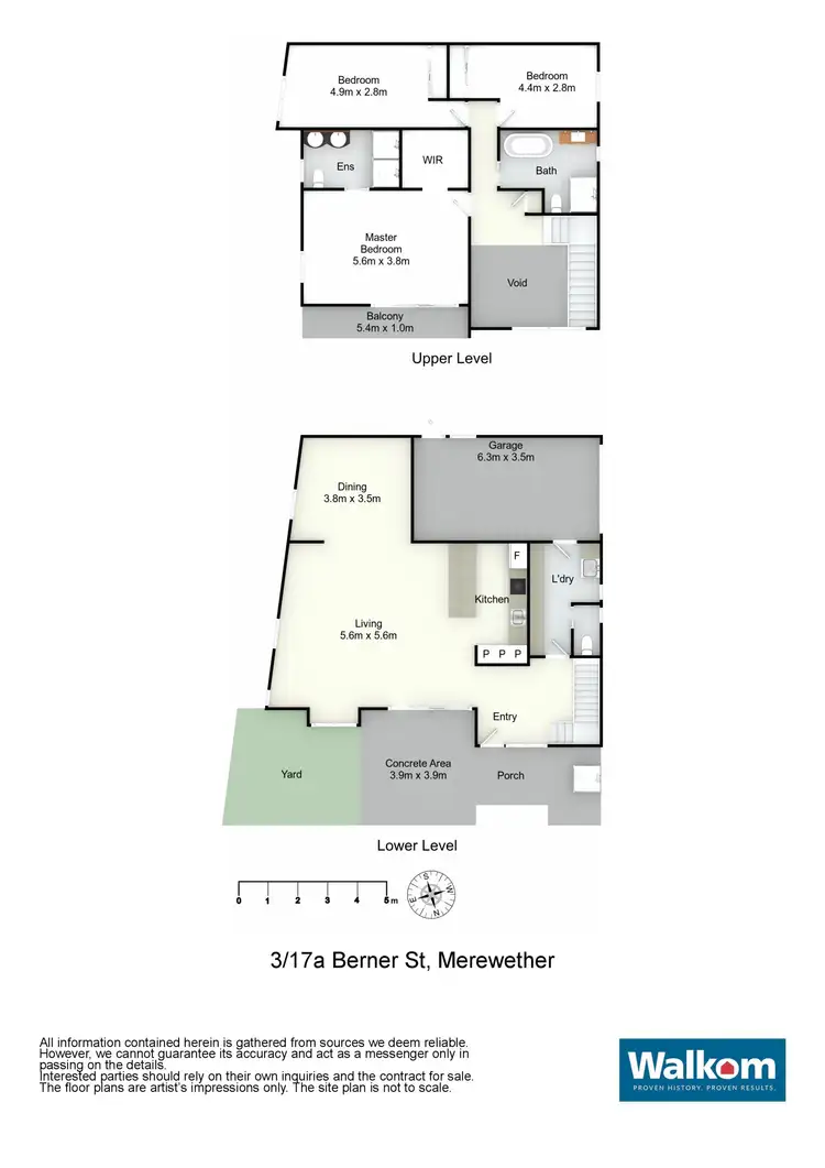 Floorplan of Homely townhouse listing, 3/17A Berner Street, Merewether NSW 2291