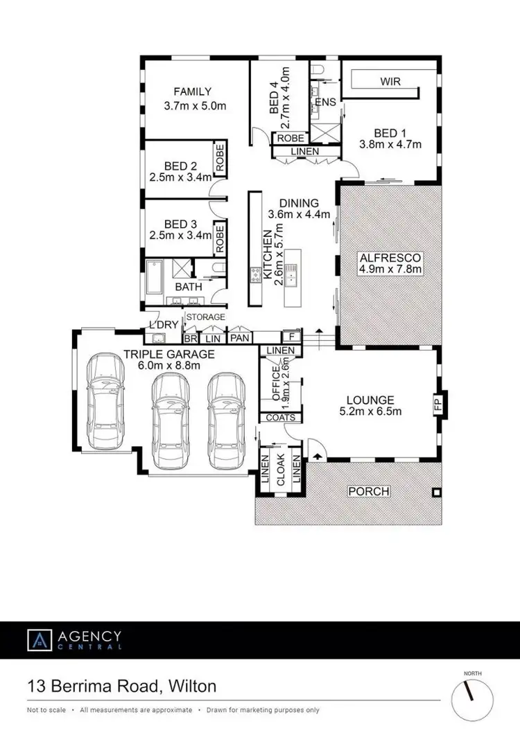 Floorplan of Homely house listing, 13 Berrima Road, Wilton NSW 2571