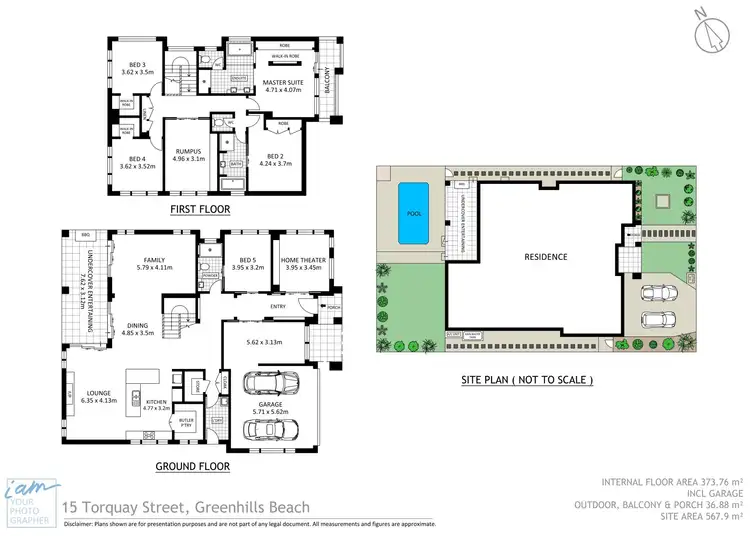 Floorplan of Homely house listing, 15 Torquay Street, Greenhills Beach NSW 2230