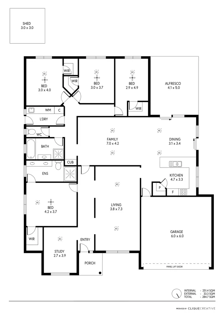 Floorplan of Homely house listing, Address available on request