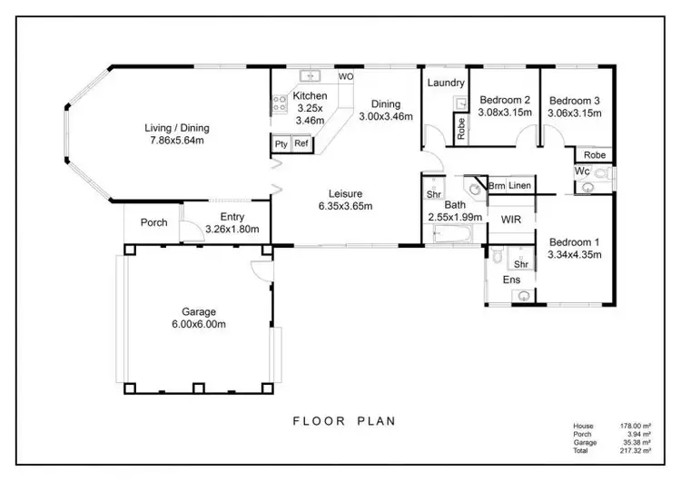 Floorplan of Homely house listing, 7 Gabrielle Court, Hampton Park VIC 3976