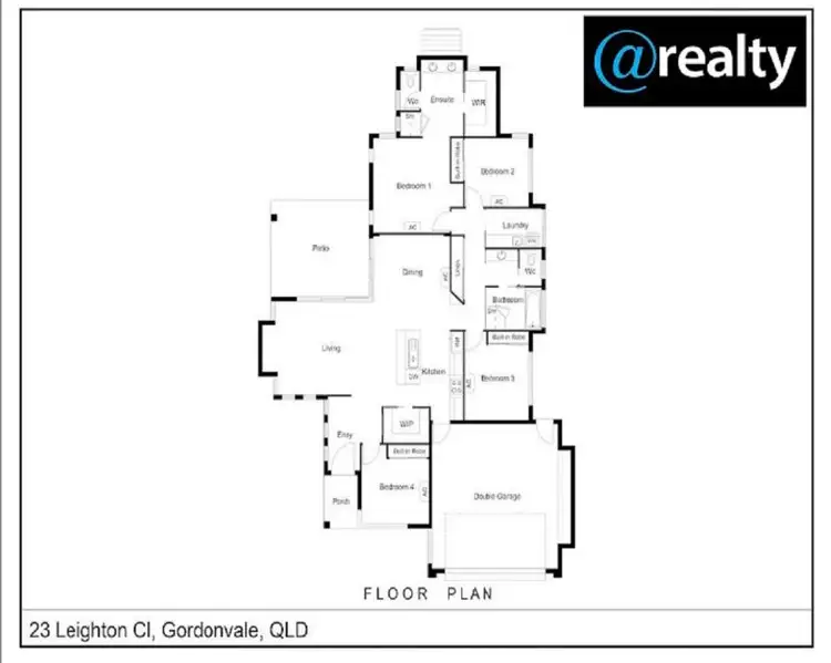 Floorplan of Homely house listing, 23 Leighton Close, Gordonvale QLD 4865