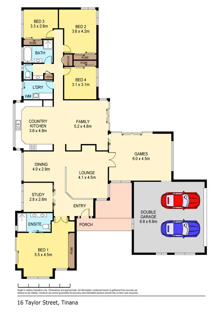 Floorplan of Homely house listing, 16 Taylor Street, Tinana QLD 4650