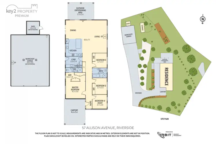 Floorplan of Homely house listing, 57 Allison Avenue, Riverside TAS 7250