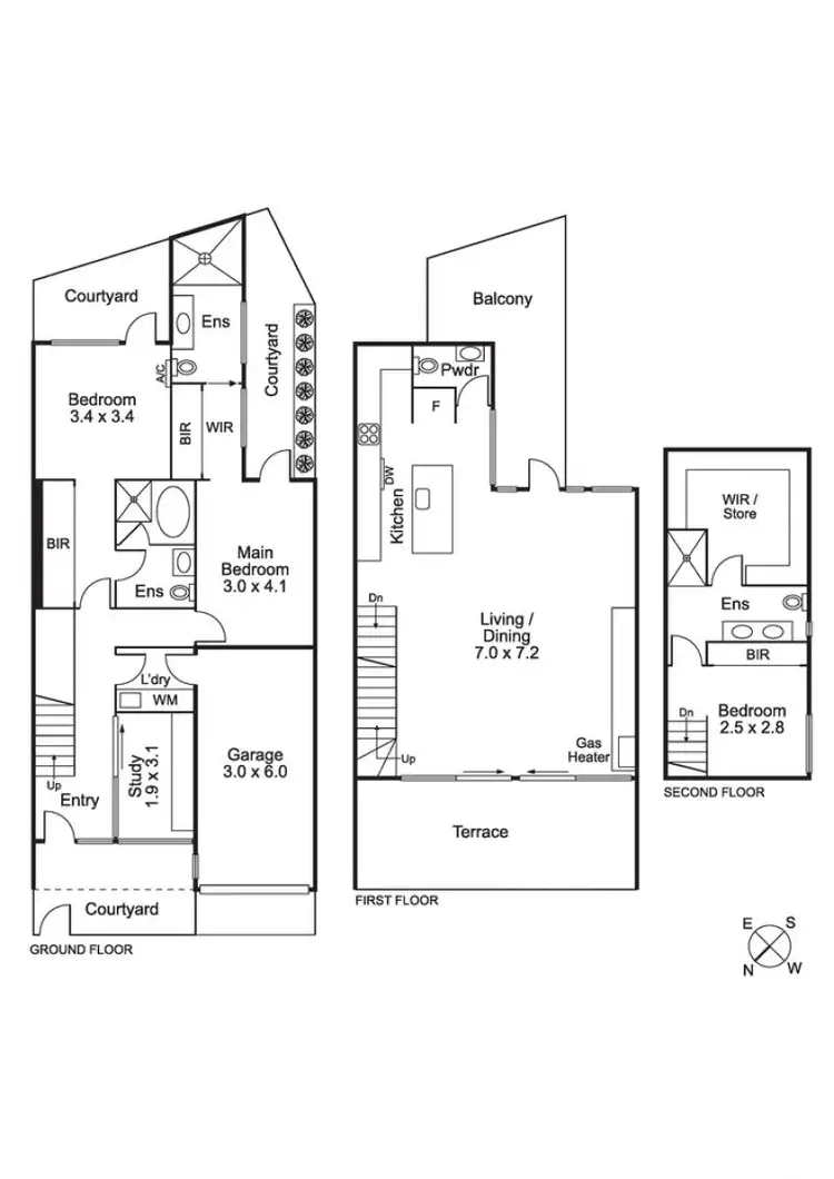 Floorplan of Homely house listing, 184 Station Street, Port Melbourne VIC 3207