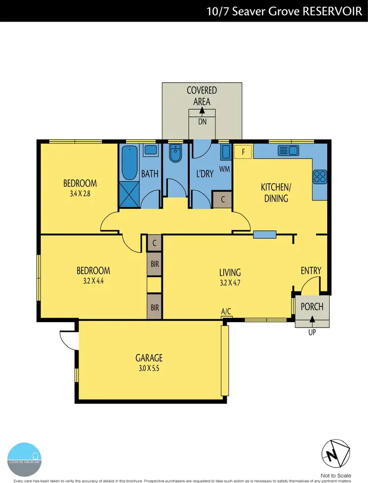 Floorplan of Homely unit listing, 10/7 Seaver Grove, Reservoir VIC 3073
