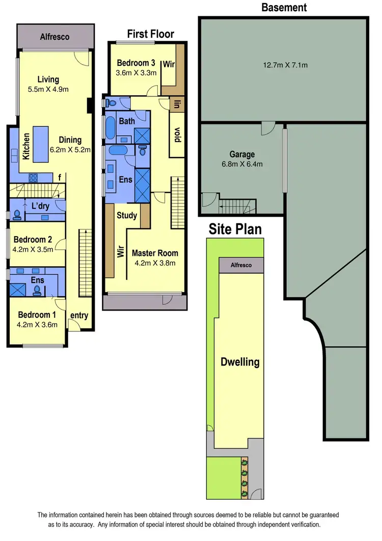 Floorplan of Homely house listing, 23 McGregor Street, Fairfield VIC 3078