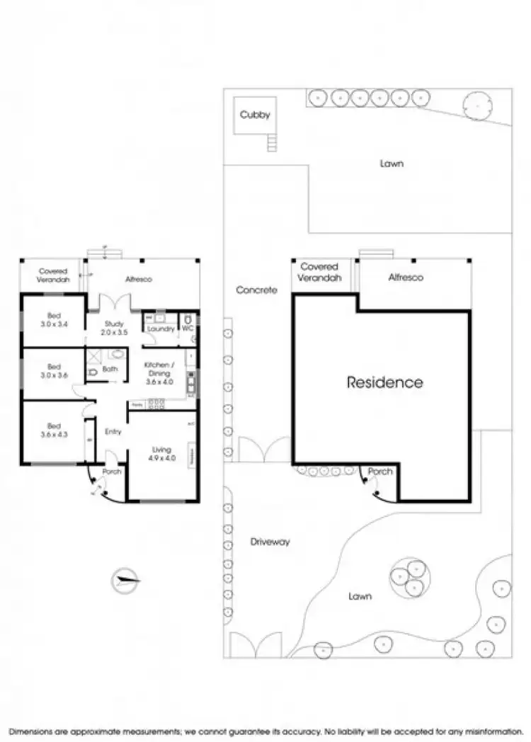 Floorplan of Homely house listing, 13 Whitby Street, Reservoir VIC 3073