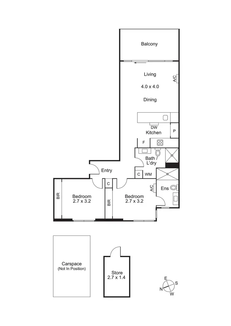 Floorplan of Homely apartment listing, 201/9 High Street, Preston VIC 3072