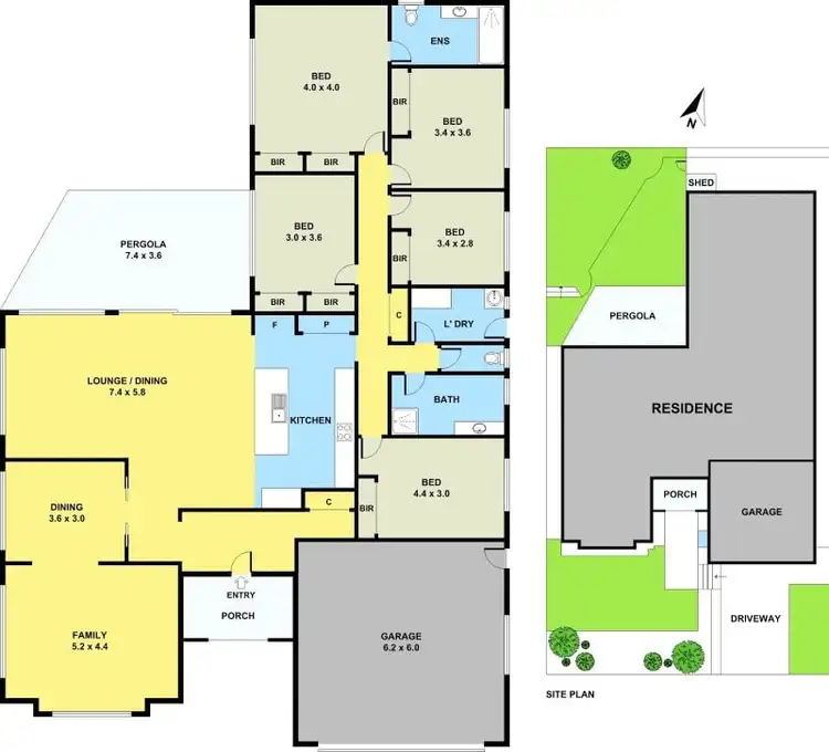 Floorplan of Homely house listing, 101 Maryfields Drive, Blair Athol NSW 2560