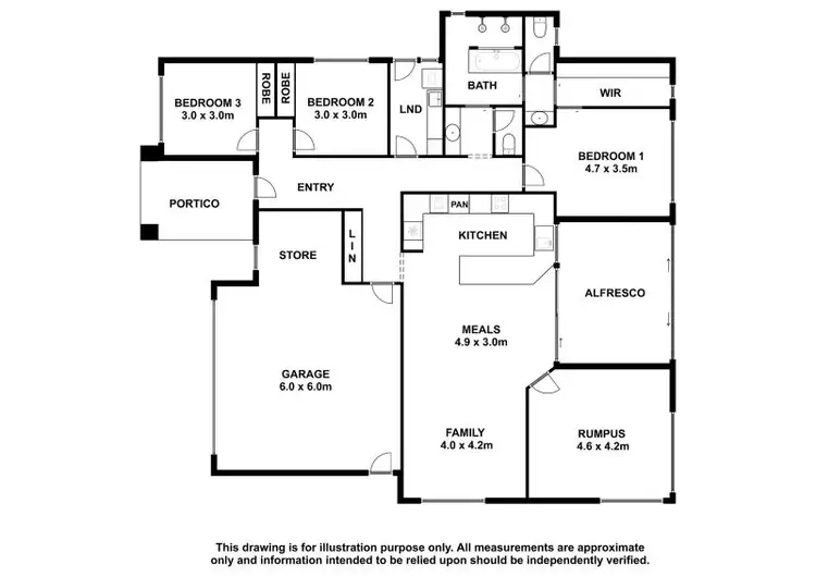Floorplan of Homely house listing, 17 Hilltop Avenue, Mount Gambier SA 5290