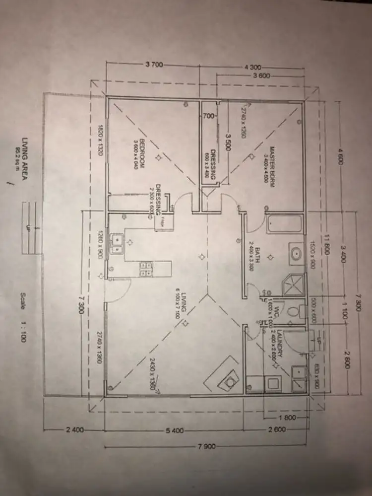 Floorplan of Homely rural property listing, 3401 Glenelg Highway, Linton VIC 3360