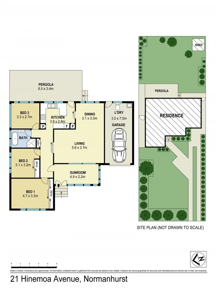 Floorplan of Homely house listing, 21 Hinemoa Avenue, Normanhurst NSW 2076