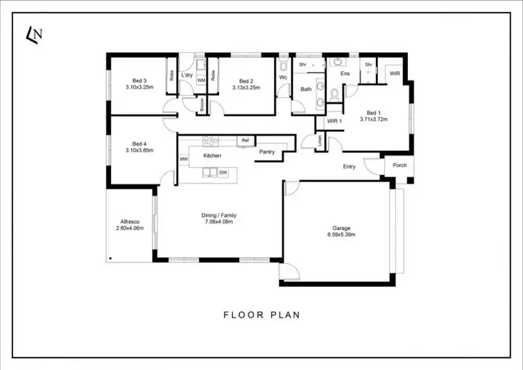 Floorplan of Homely house listing, 14 Eime Drive, Loxton SA 5333