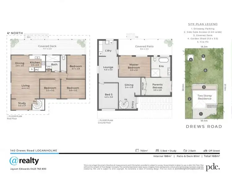 Floorplan of Homely house listing, 140 Drews Rd, Loganholme QLD 4129