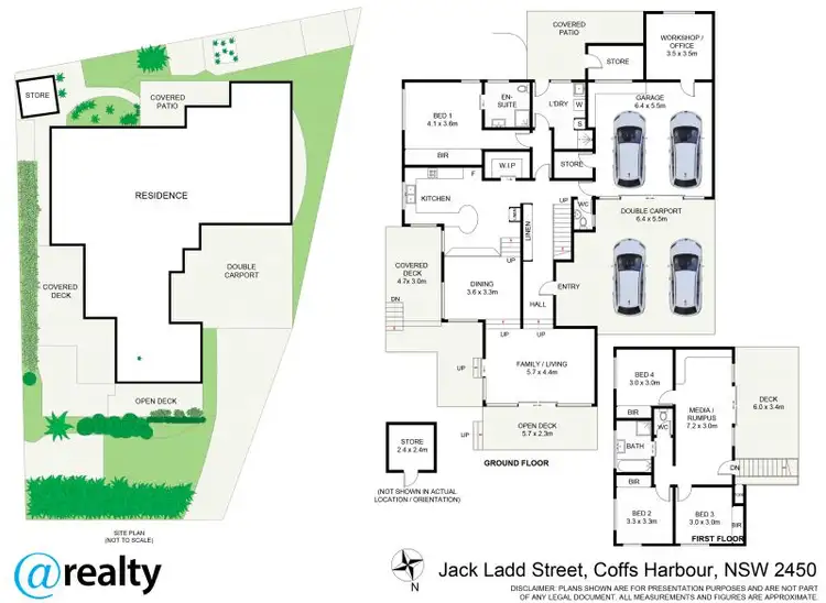 Floorplan of Homely house listing, 13 Jack Ladd Street, Coffs Harbour NSW 2450