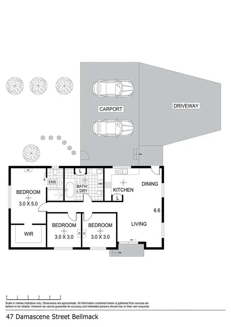 Floorplan of Homely house listing, 47 Damascene Crescent, Bellamack NT 832
