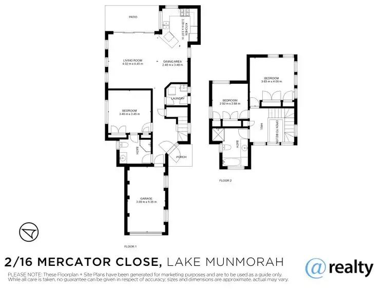 Floorplan of Homely house listing, 2/16 Mercator Close, Lake Munmorah NSW 2259
