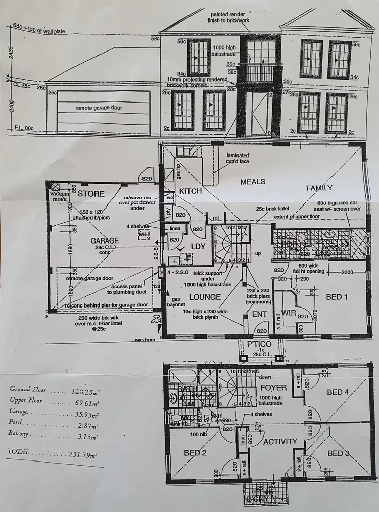 Floorplan of Homely house listing, 83A Weaponess Road, Scarborough WA 6019