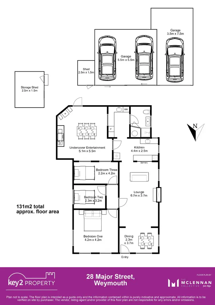 Floorplan of Homely house listing, 28 Major Street, Weymouth TAS 7252