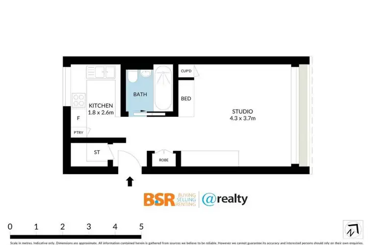 Floorplan of Homely unit listing, 69/50-58 Roslyn Gardens, Rushcutters Bay NSW 2011
