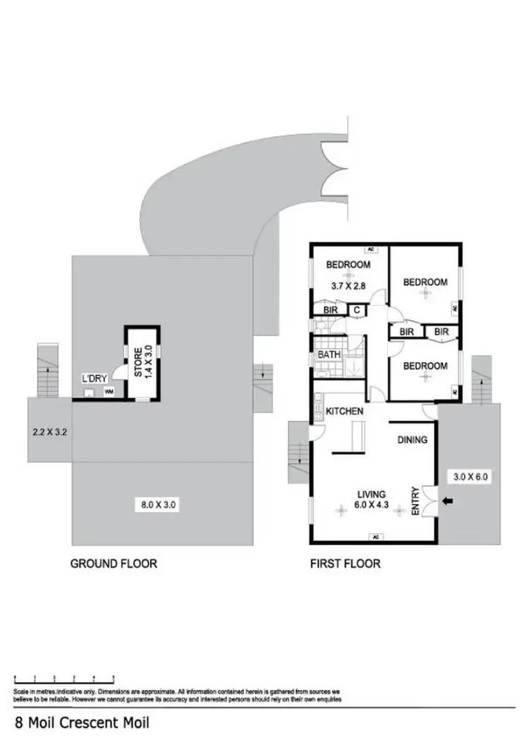 Floorplan of Homely house listing, 8 Moil Crescent, Moil NT 810