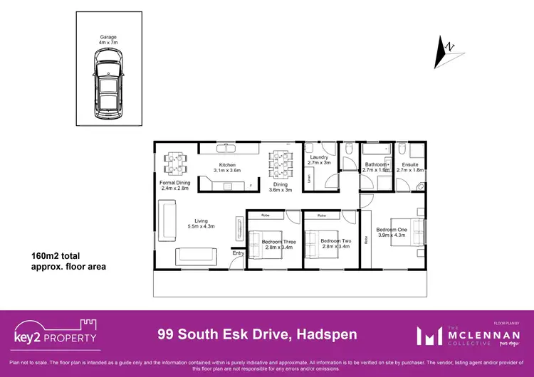 Floorplan of Homely house listing, 99 South Esk Drive, Hadspen TAS 7290