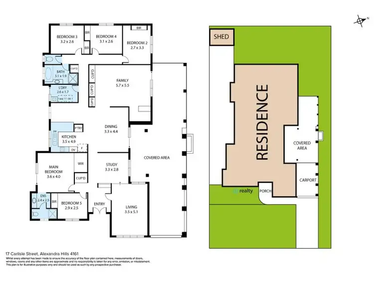 Floorplan of Homely house listing, 17 Carlisle Street, Alexandra Hills QLD 4161