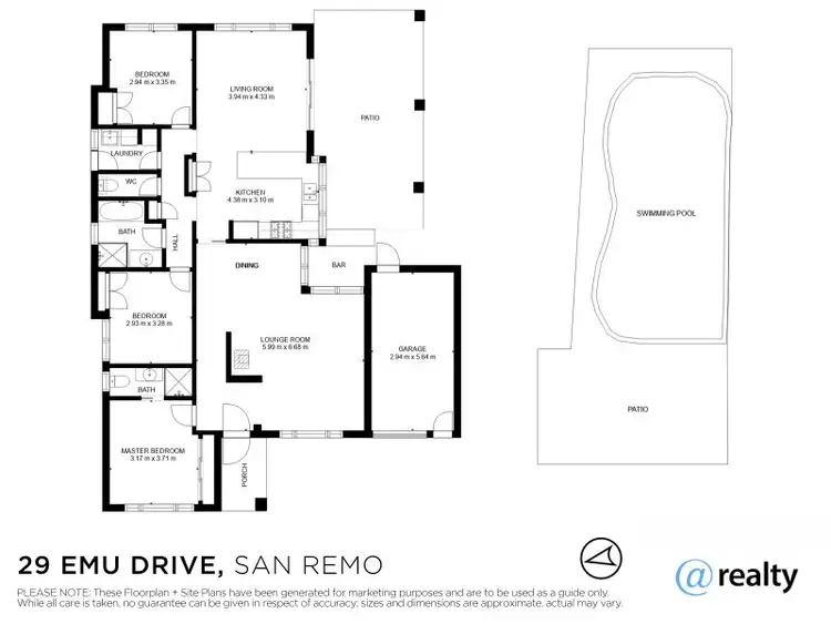 Floorplan of Homely house listing, 29 Emu Drive, San Remo NSW 2262